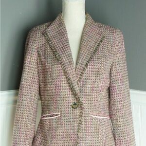 Women's Pink Tweed Jacket